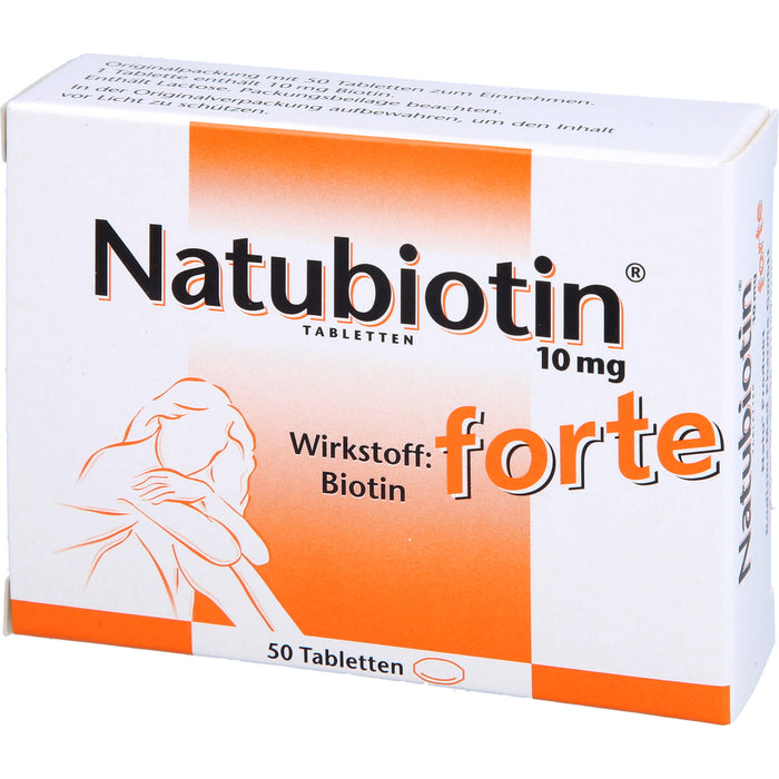 Natubiotin 10mg forte, 50 St TAB