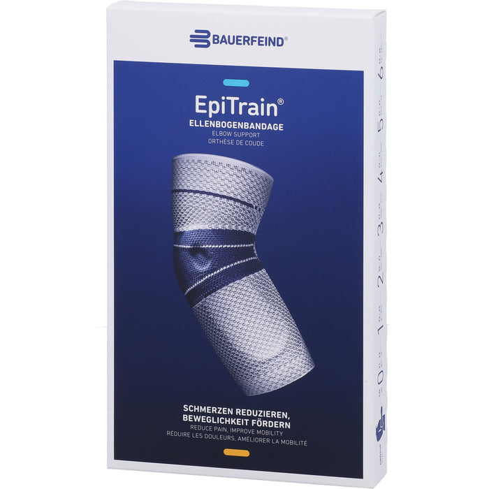 EpiTrain Aktivbandage Ellenbogen Gr. 4 titan, 1 pc Bandage