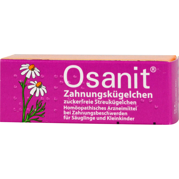 Osanit Zahnungskügelchen zuckerfrei, 7.5 g Globuli