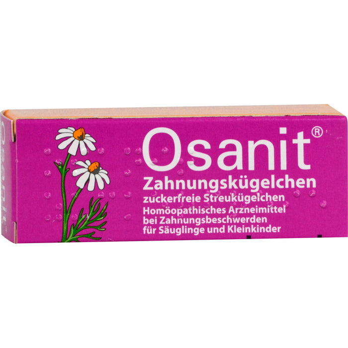 Osanit Zahnungskügelchen zuckerfrei, 7.5 g Globules