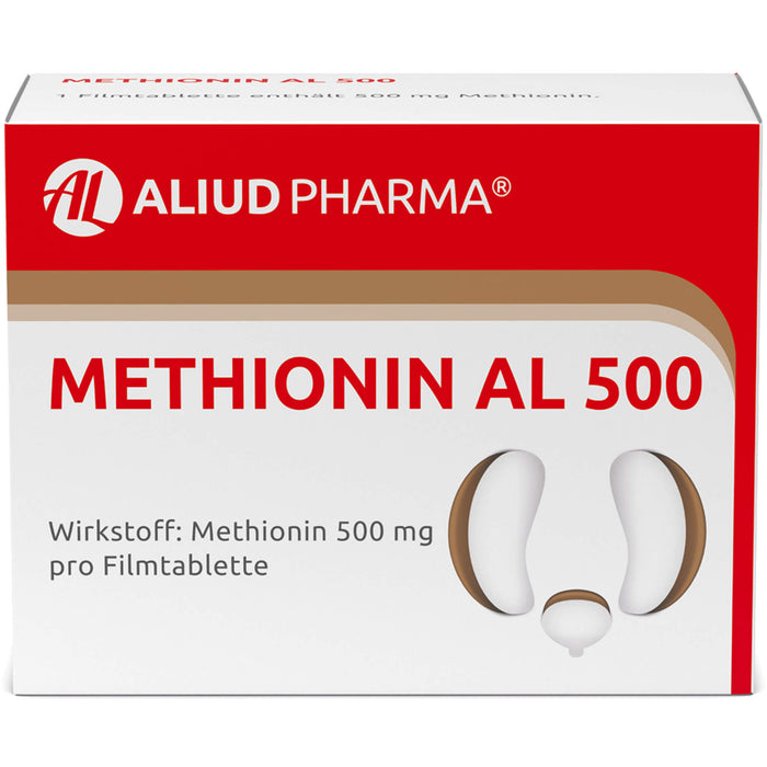 Methionin AL 500 Filmtabletten zur Harnansäuerung, 50 pcs. Tablets