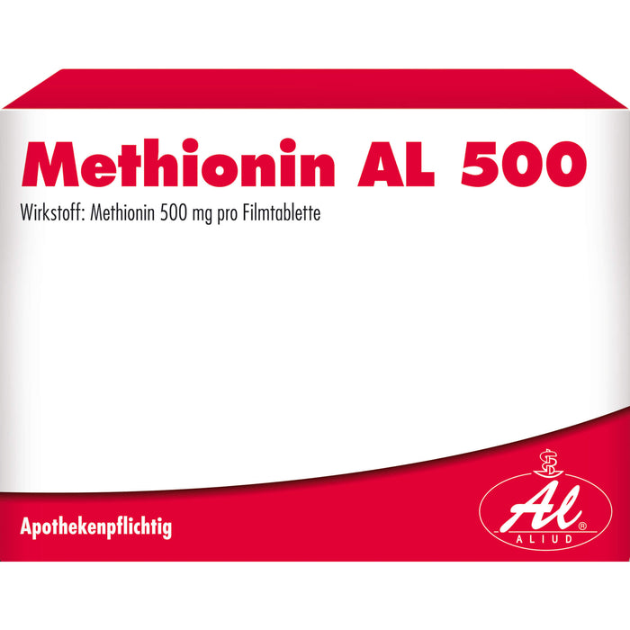 Methionin AL 500 Filmtabletten zur Harnansäuerung, 50 pc Tablettes