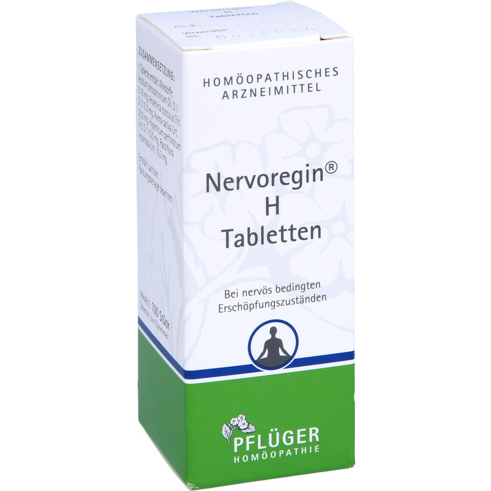 Nervoregin H Tabletten bei nervös bedingten Erschöpfungszuständen, 100 St. Tabletten