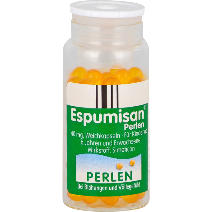 Espumisan Perlen Weichkapseln bei Blähungen und Völlegefühl, 100 pcs. Capsules