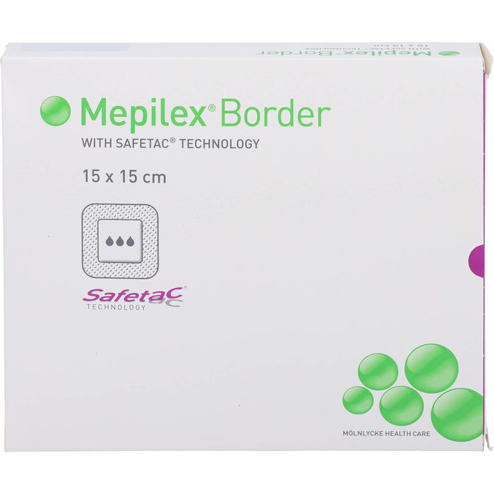 MEPILEX Border Schaumverband 15x15 cm, 10 St VER