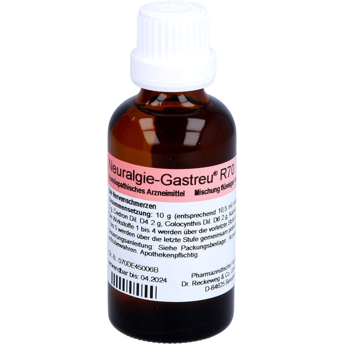 Neuralgie-Gastreu R70 Mischung bei Nervenschmerzen, 50 ml Lösung