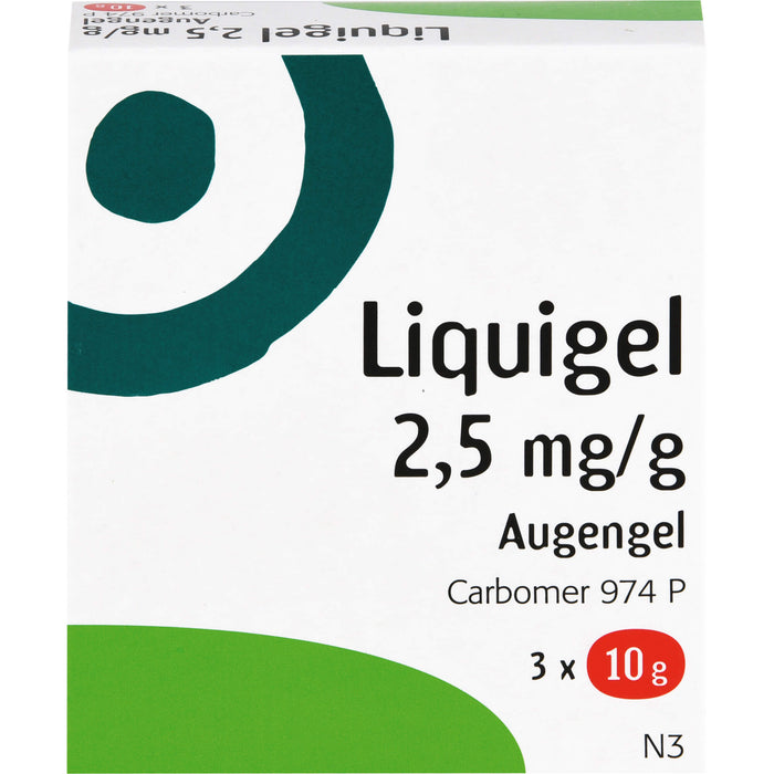 Liquigel 2,5 mg/g Augengel, 3X10 g AUG