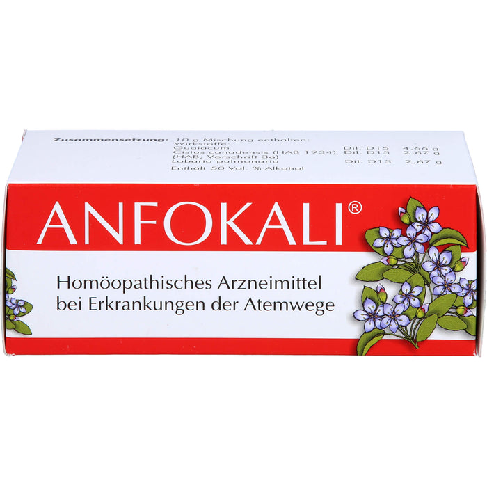 ANFOKALI Tropfen bei Erkrankungen der Atemwege, 100 ml Lösung