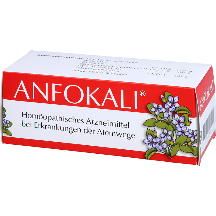 ANFOKALI Tropfen bei Erkrankungen der Atemwege, 100 ml Lösung