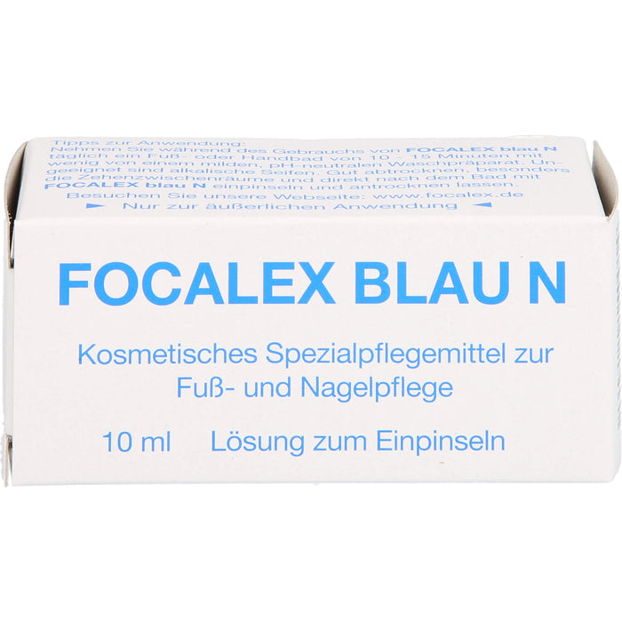 Focalex Blau N Lösung zur Fuß- und Nagelpflege, 10 ml Solution