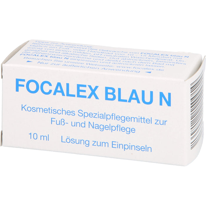 Focalex Blau N Lösung zur Fuß- und Nagelpflege, 10 ml Solution