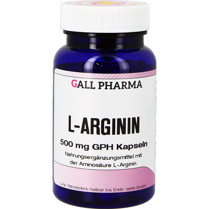 GALL PHAMRA L-Arginin 500 mg GPH Kapseln, 160 pc Capsules