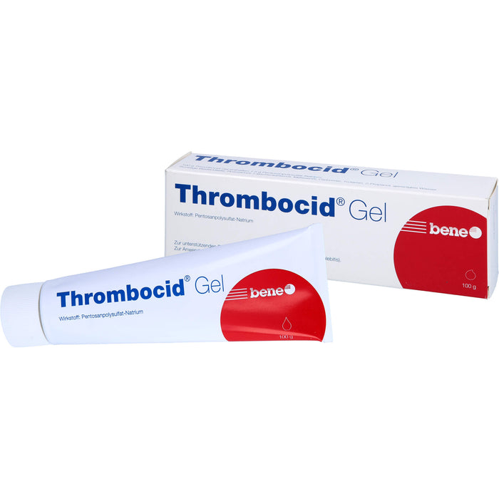 Thrombocid Gel bei Venenentzündungen, 100 g Gel