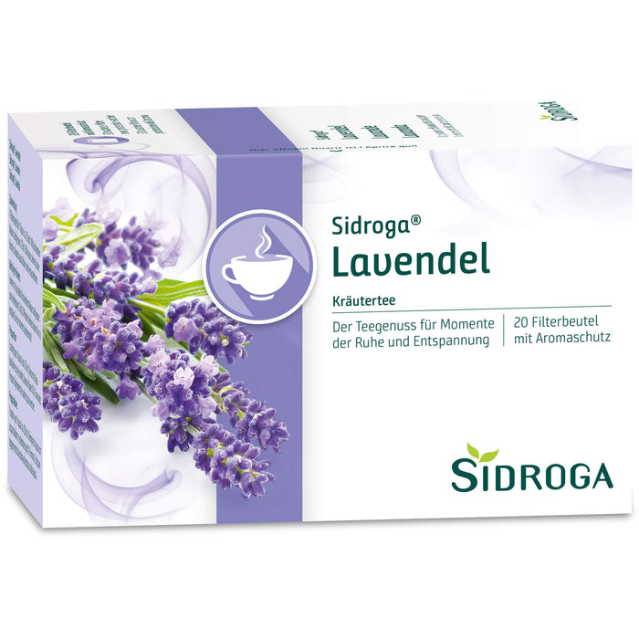 Sidroga Lavendel Arzneitee, 20 St. Filterbeutel