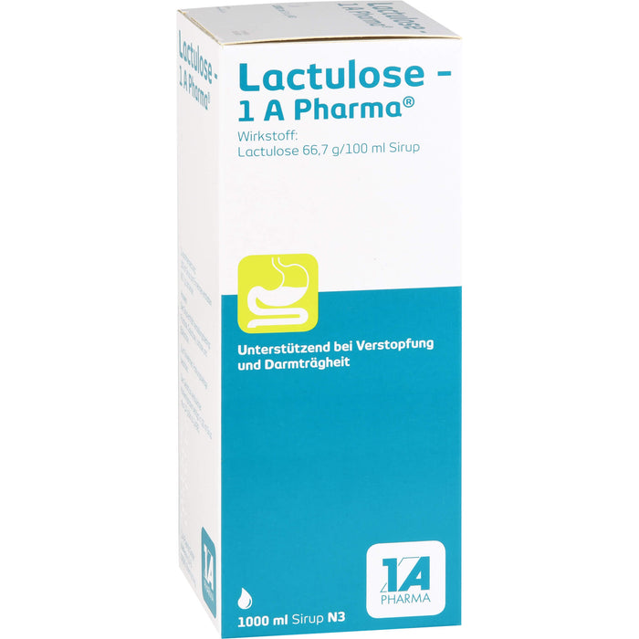 Lactulose - 1 A Pharma, 66,7 g/100 ml Sirup, 1000 ml Solution