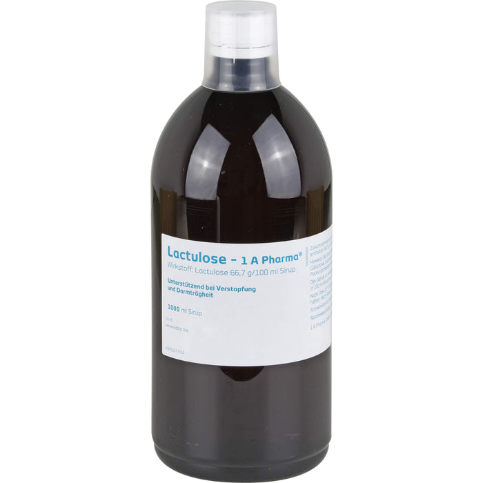 Lactulose - 1 A Pharma, 66,7 g/100 ml Sirup, 1000 ml Lösung