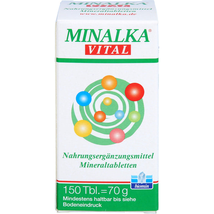 MINALKA vital Mineraltabletten, 150 pcs. Tablets