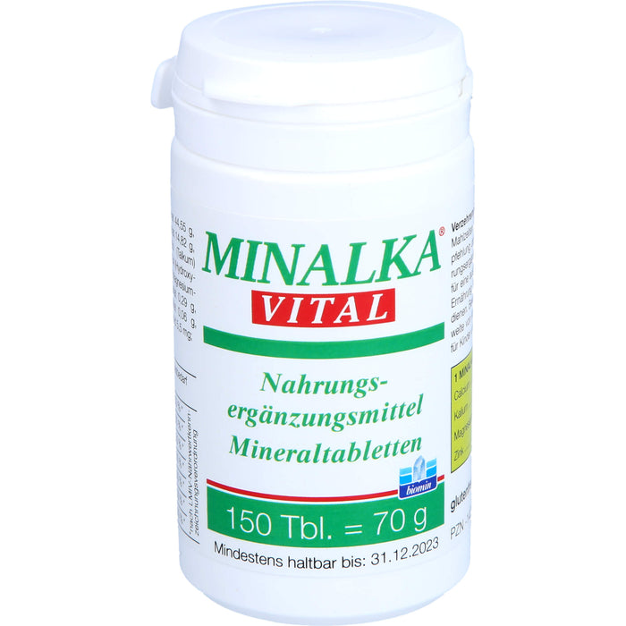 MINALKA vital Mineraltabletten, 150 pc Tablettes