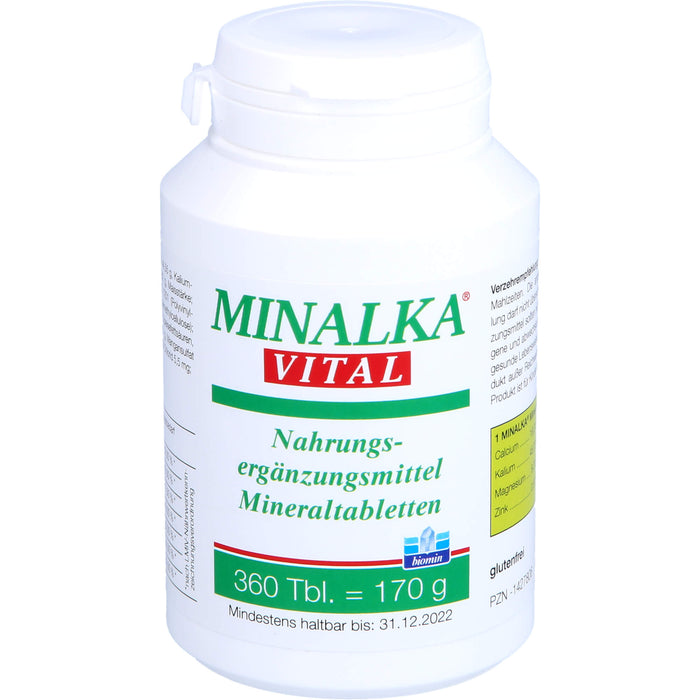 MINALKA vital Mineraltabletten, 360 pc Tablettes