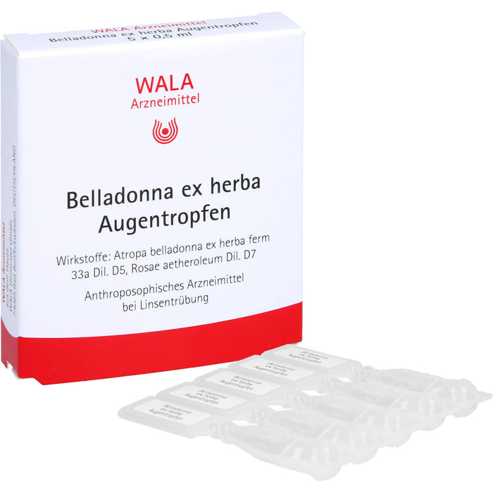 WALA Belladonna ex herba Augentropfen, 5 pc Solution