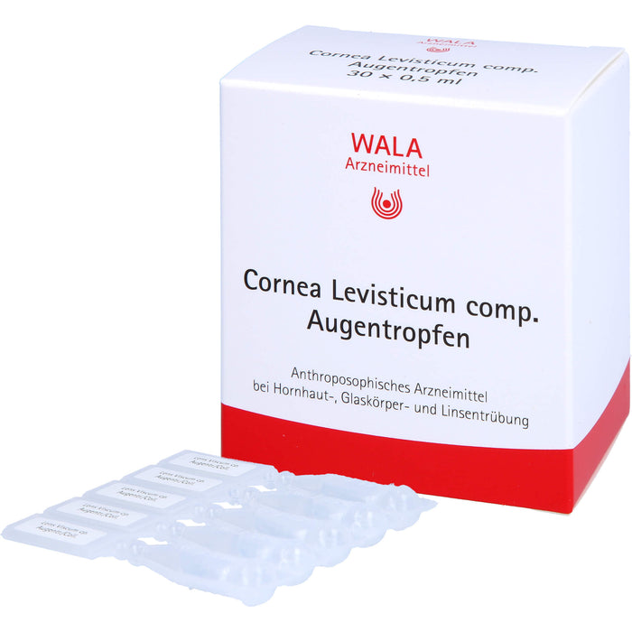 WALA Cornea/Levisticum comp. Augentropfen, 30 St. Einzeldosispipetten