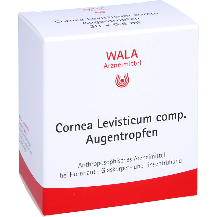 WALA Cornea/Levisticum comp. Augentropfen, 30 St. Einzeldosispipetten