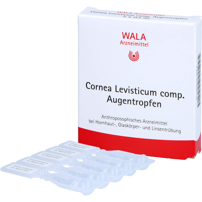 WALA Cornea/Levisticum comp. Augentropfen, 5 pc Pipettes à dose unique