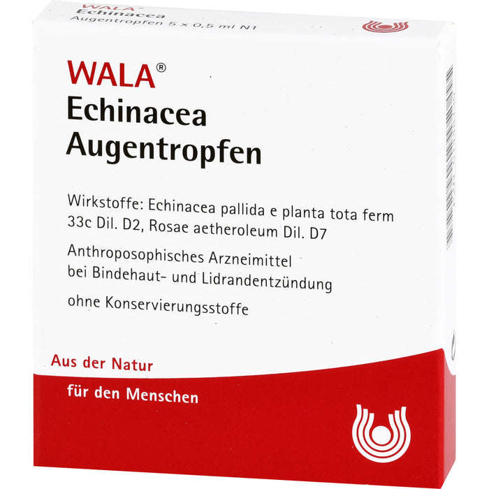 WALA Echinacea Augentropfen, 5 pcs. Single-dose pipettes