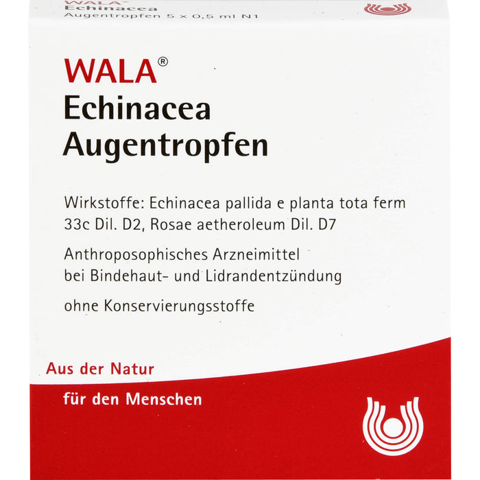 WALA Echinacea Augentropfen, 5 pcs. Single-dose pipettes