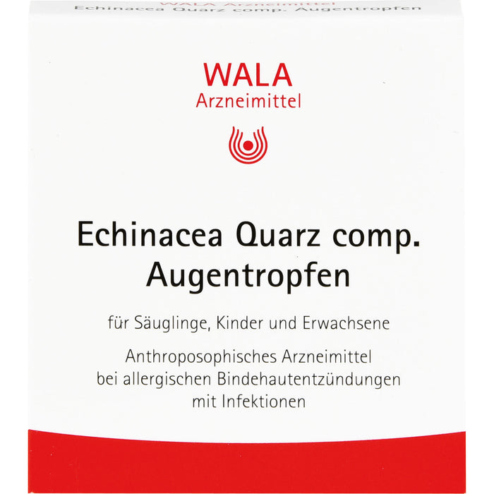 WALA Echinacea Quarz comp. Augentropfen, 5 pc Pipettes à dose unique