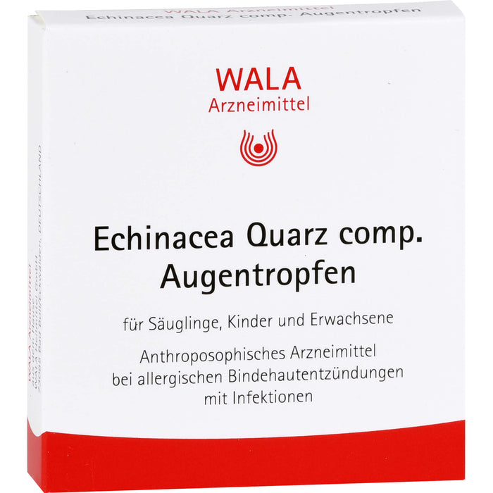 WALA Echinacea Quarz comp. Augentropfen, 5 pc Pipettes à dose unique