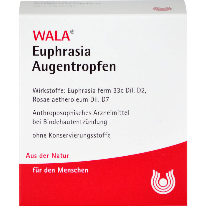 WALA Euphrasia Augentropfen, 30 pcs. Single-dose pipettes