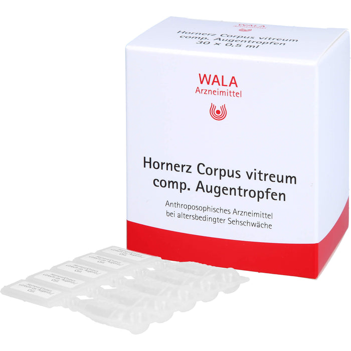 WALA Hornerz corpus vitreum comp. Augentropfen, 30 pcs. Solution