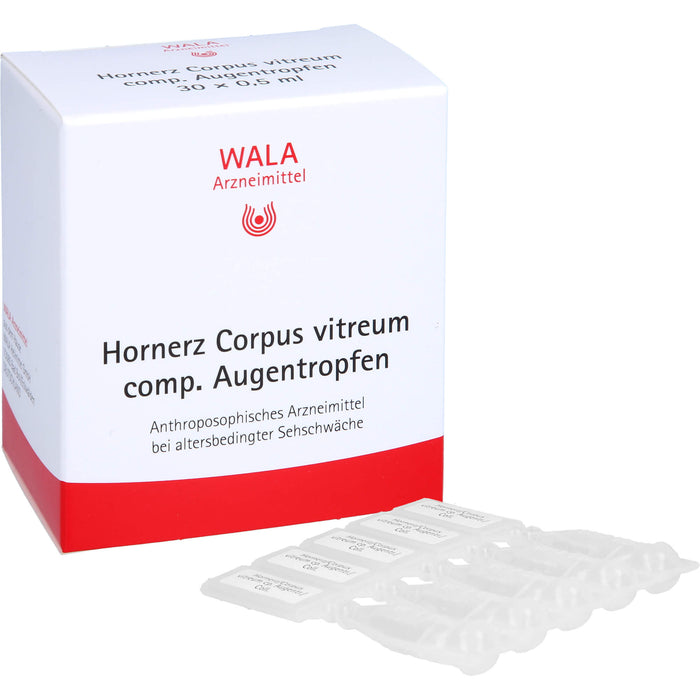 WALA Hornerz corpus vitreum comp. Augentropfen, 30 pc Solution