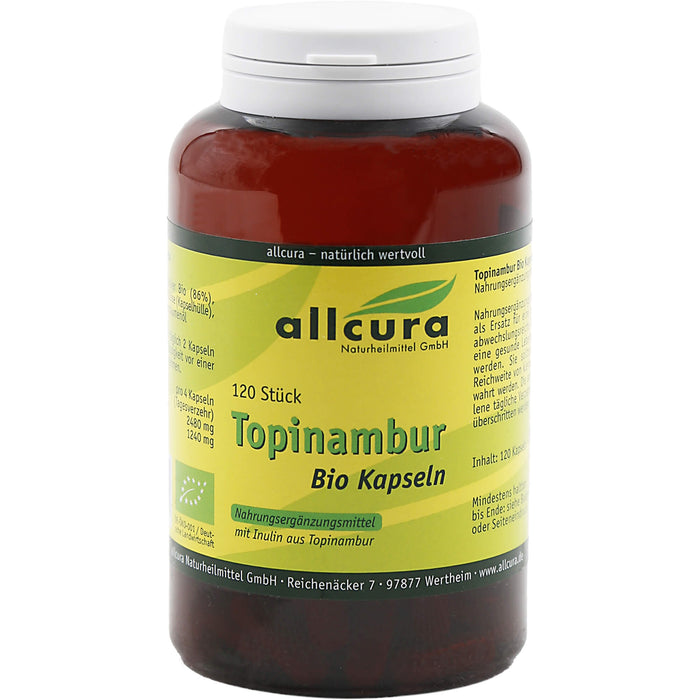 allcura Topinambur Kapseln, 120 pcs. Capsules