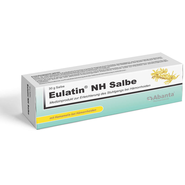 Eulatin NH Salbe zur Erleichterung des Stuhlgangs bei Hämorrhoiden, 30 g Ointment