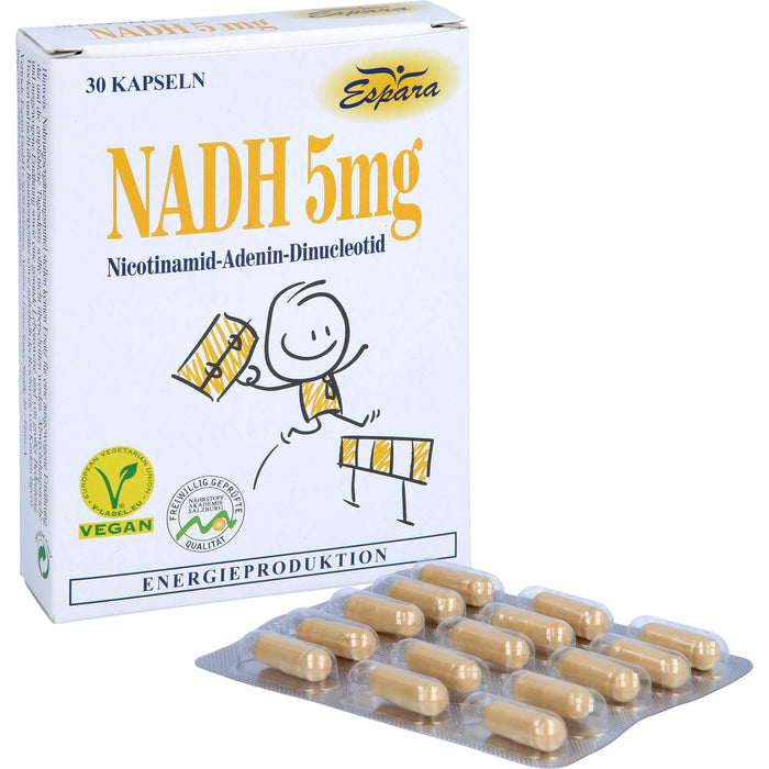 Espara NADH 5 mg Kapseln, 30 pc Capsules