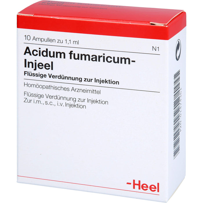 Acidum fumaricum Injeel Amp., 10 St AMP