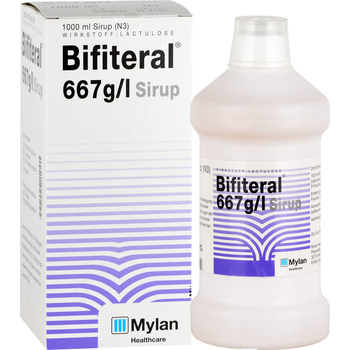 Bifiteral Sirup gegen Verstopfung, 1000 ml Lösung