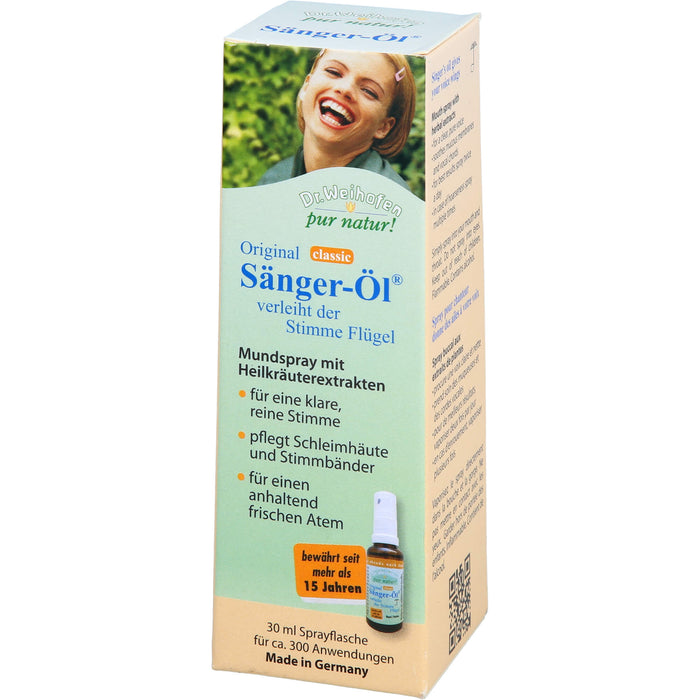 Sänger-Öl Dr. Weihofen pur natur, 30 ml Lösung