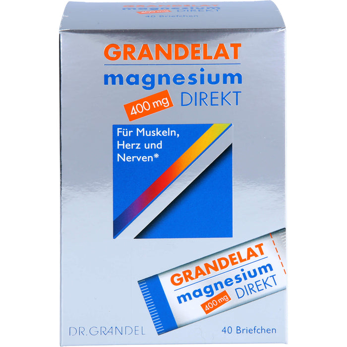 Grandelat Magnesium direkt Briefchen, 40 St. Beutel