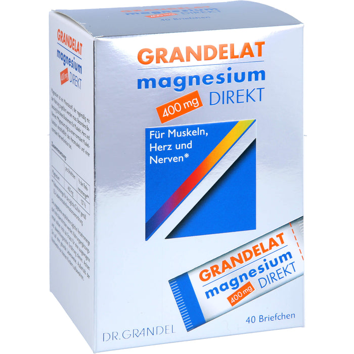 Grandelat Magnesium direkt Briefchen, 40 pcs. Sachets