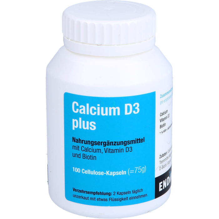 Endima Calcium D3 plus Kapseln, 100 pcs. Capsules