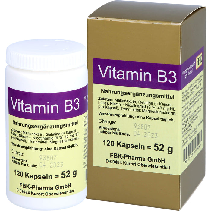 Vitamin B3, 120 St KAP