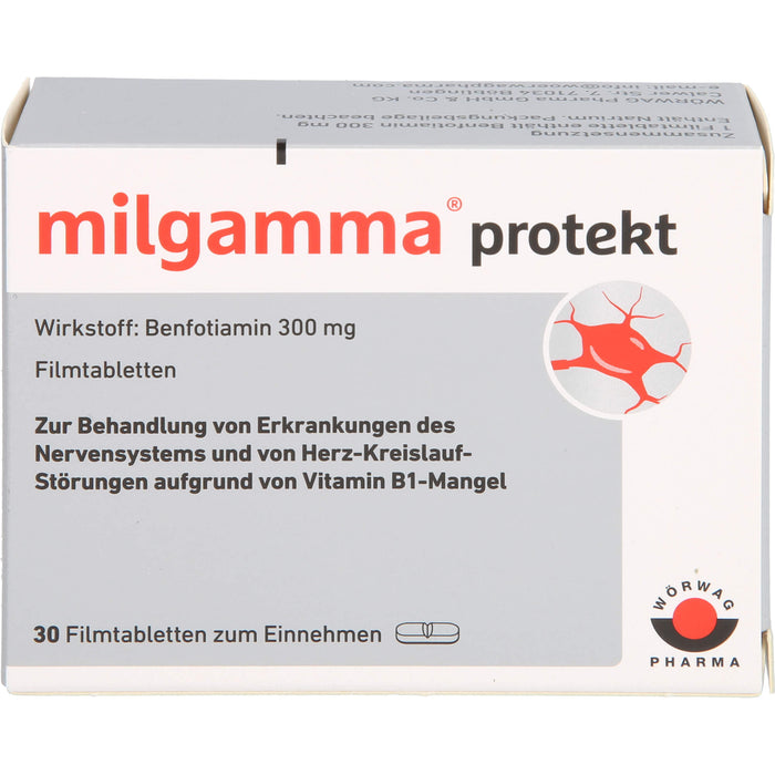 milgamma protekt Filmtabletten, 30 pc Tablettes