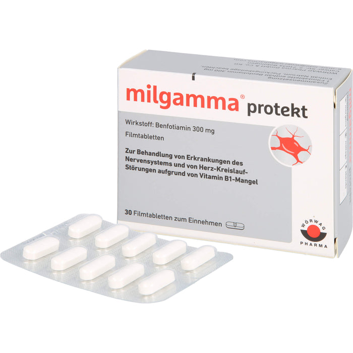 milgamma protekt Filmtabletten, 30 pc Tablettes