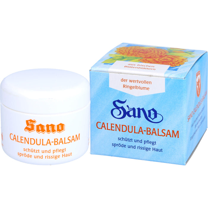 Sano Calendula Balsam für spröde und rissige Haut, 50 ml Cream