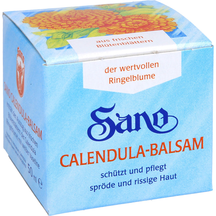 Sano Calendula Balsam für spröde und rissige Haut, 50 ml Cream