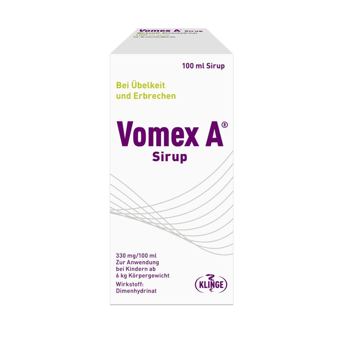 Vomex A Sirup, 100 ml Solution