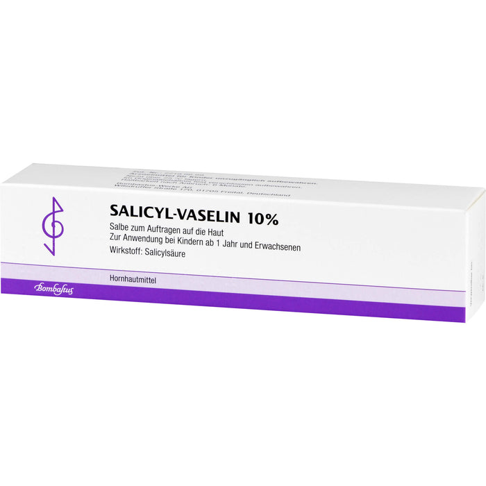 Bombastus Salicyl-Vaselin 10% Salbe, 100 ml Salbe